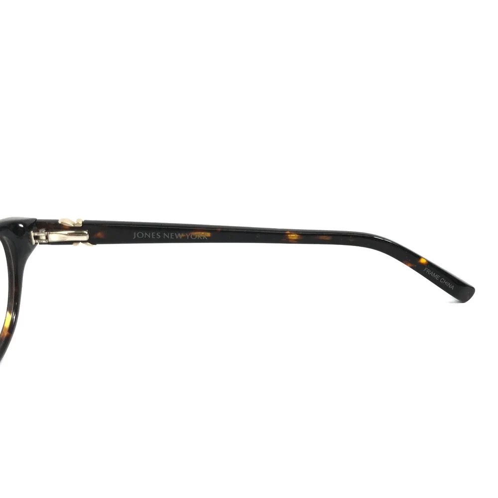 Jones New York Eyeglasses Frames J224 TORTOISE Brown Cat Eye Full Rim 49-16-135